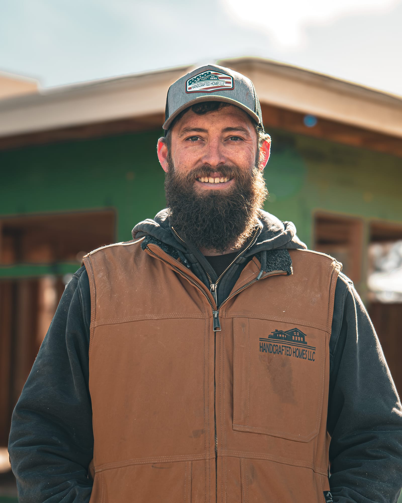 Travis Cook, owner of Handcrafted Homes LLC
